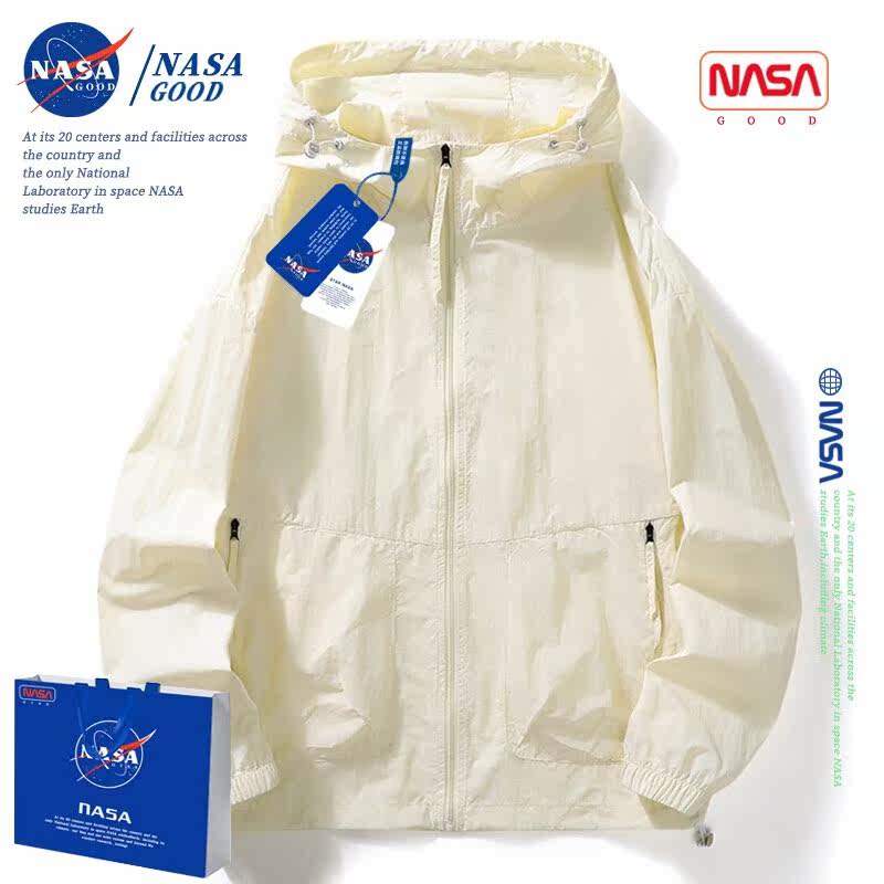 NASAGOOD官方男装潮牌大码宽松防晒衣男士潮流外套休闲夹克男夏季怎么看?