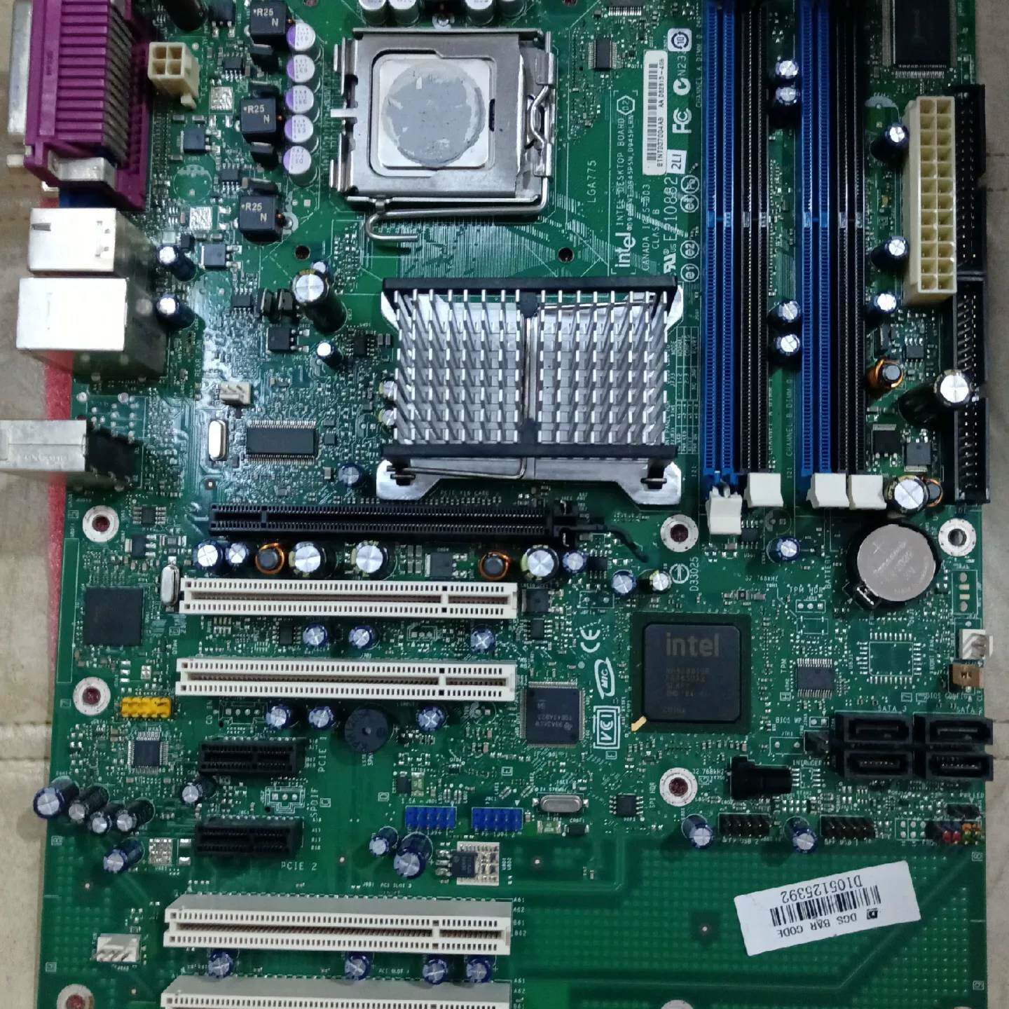 议价英特主板D945GNT D945PSN D945PLRN集成可维修