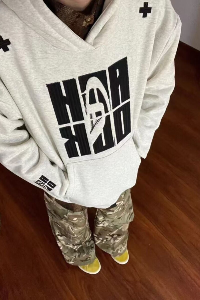 1506A/G4260/P59连帽卫衣男潮男重工刺绣重磅情侣款男女外套,女装短外套,星座1506A