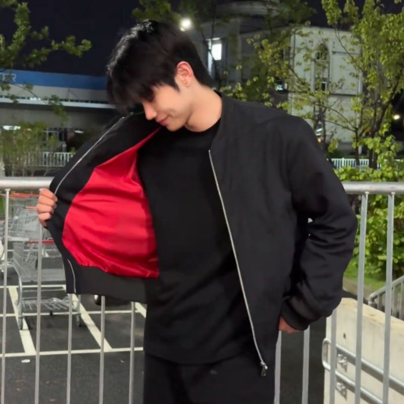 1506A/G55210/P68秋春季高级感痞帅短款正肩廓形棒球服1,男装夹克,星座1506A