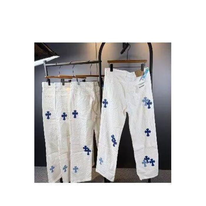 1506A/GK320/P52个性字母牛仔裤嘻哈ins潮高街潮流痞帅长裤,女装牛仔裤,星座1506A