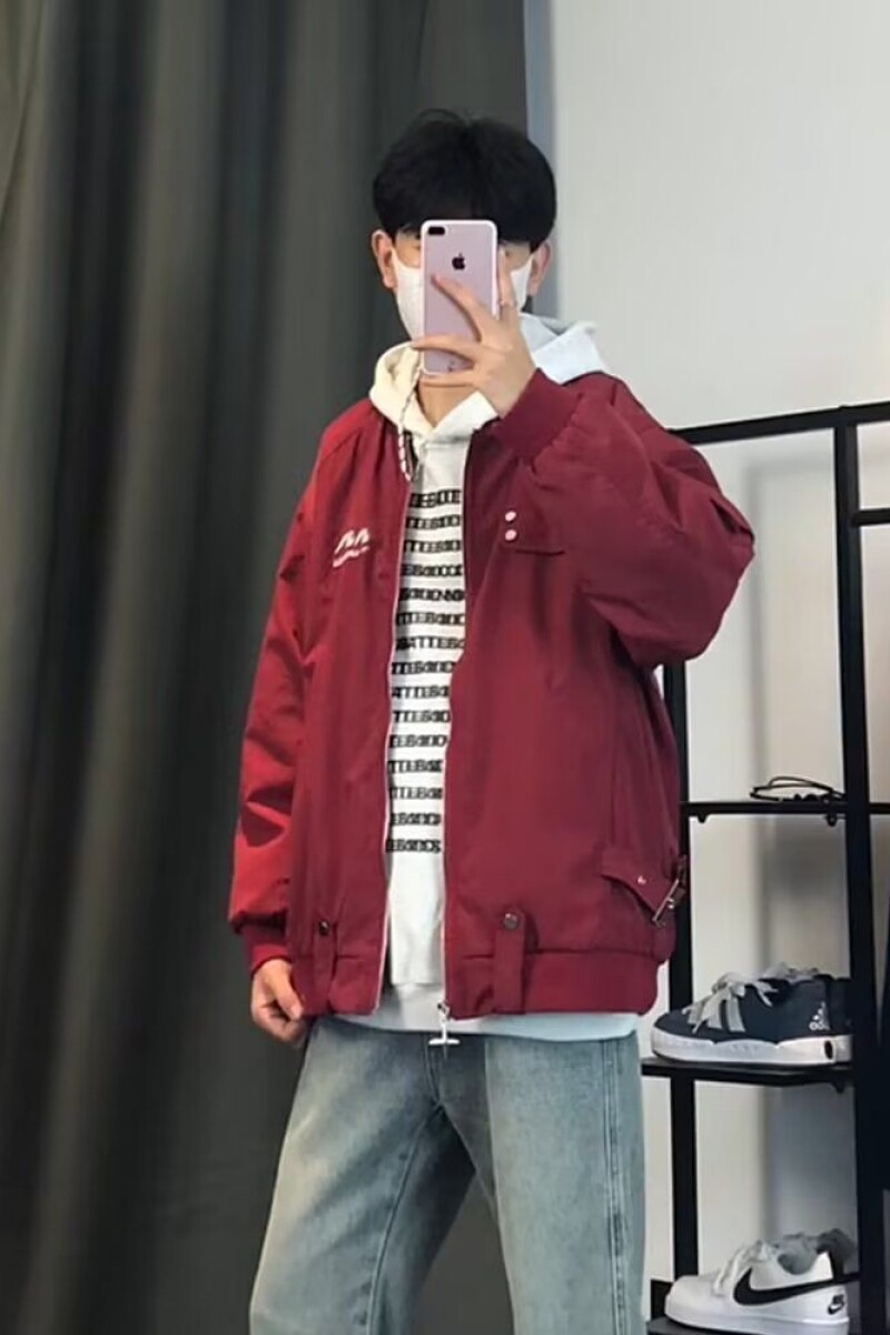 1506A/GU9960/P60秋冬美式高街痞帅复古工装棒球服情侣飞行夹克1,男装夹克,星座1506A