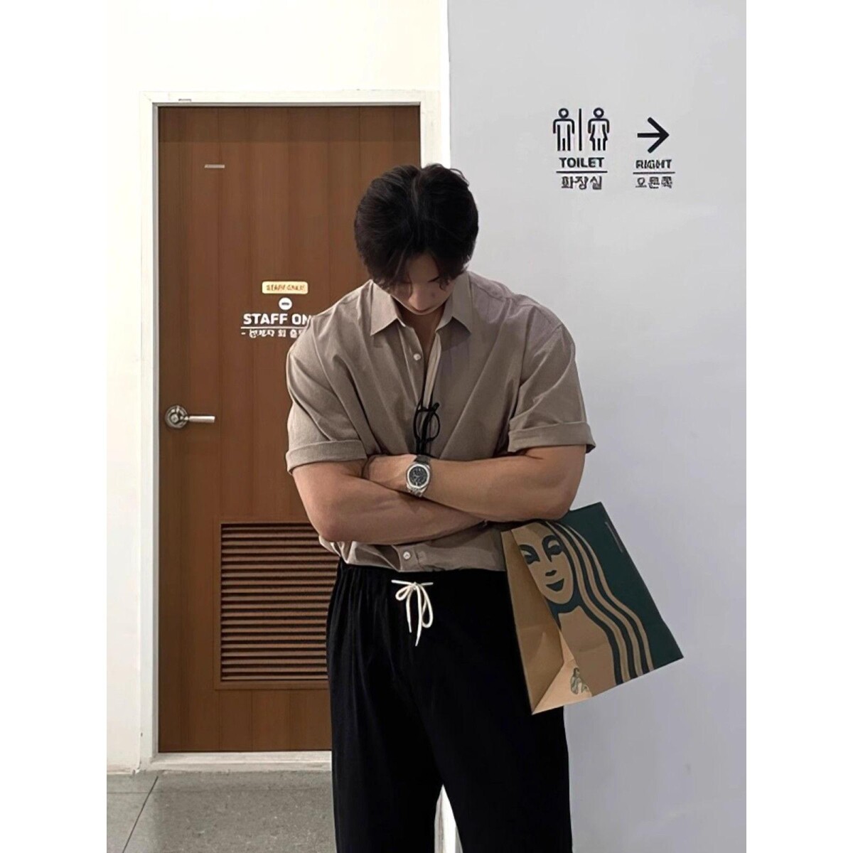 1506A/GC470/P37夏季薄款衬衫男短袖潮宽松休闲百搭男士衬衣,男装衬衫,星座1506A