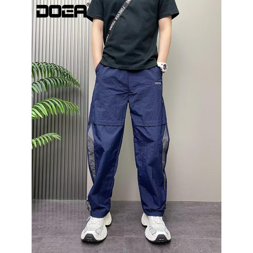 1506A/GY2480/P44春秋潮牌宽松阔腿裤痞帅男裤2025新款休闲裤2图片
