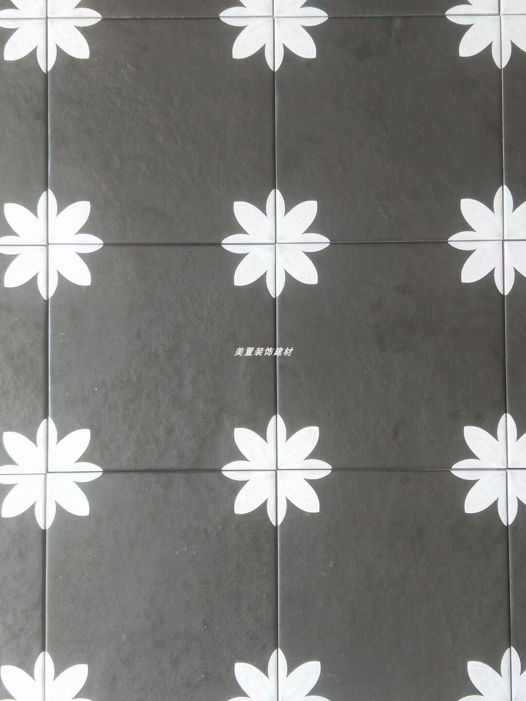 网红艺术风瓷砖复古花砖工业风法釉面砖