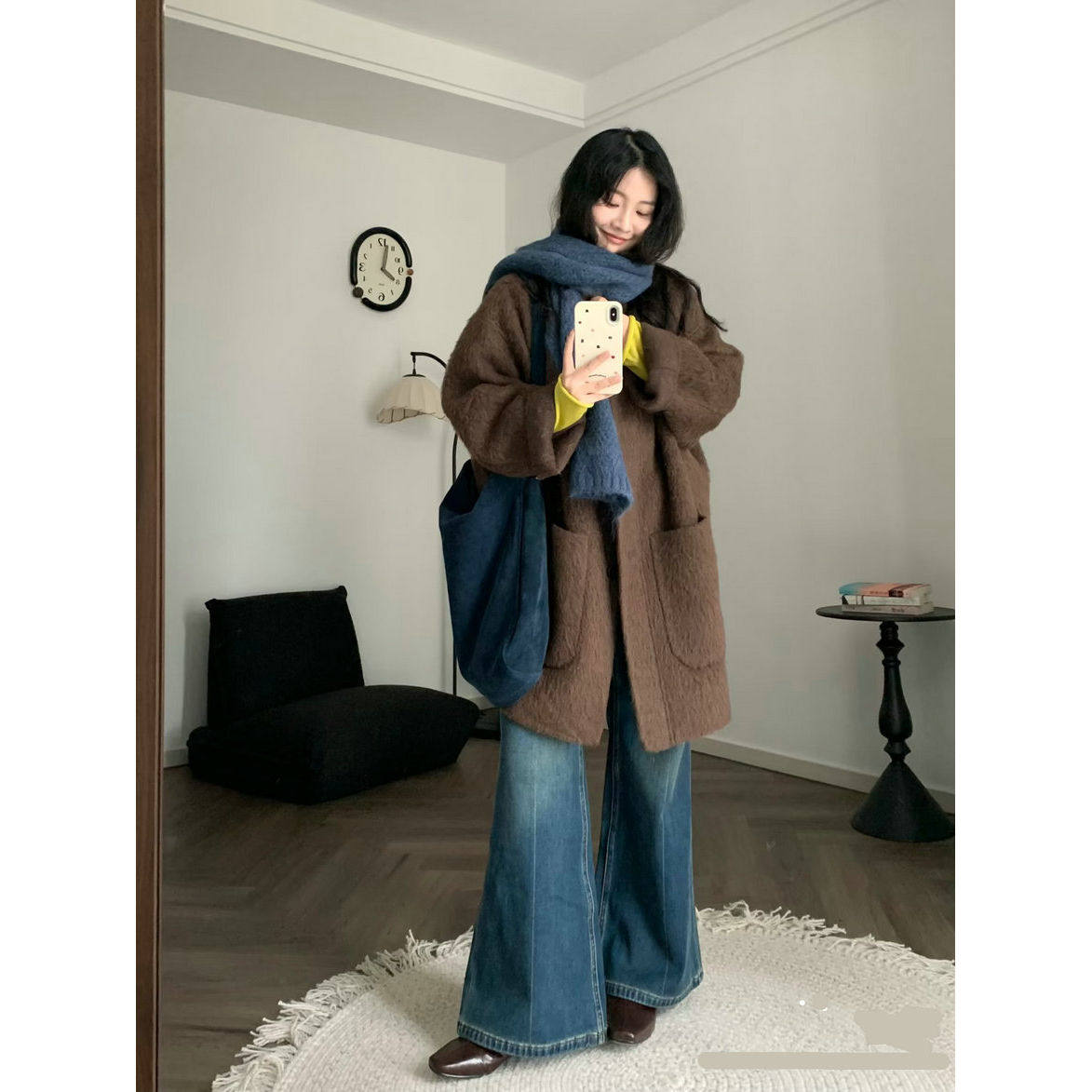 阿尔巴卡羊驼毛围巾女秋冬新款高级感灰蓝粉紫色羊毛混纺围脖学生,服饰配件/皮带/帽子/围巾,围巾/丝巾/披肩,淘宝优惠券,粉丝福利购,淘宝优惠卷