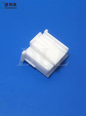 XAH-4Y DIP,P=2.50mm 白色 间距：2.50mm