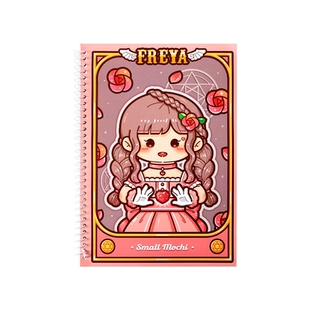 小麻薯贴纸胶带离型本A4简约胶带贴纸离型纸本双面A5手帐本工具材料活页收纳离行本加厚离形本手账素材专用本