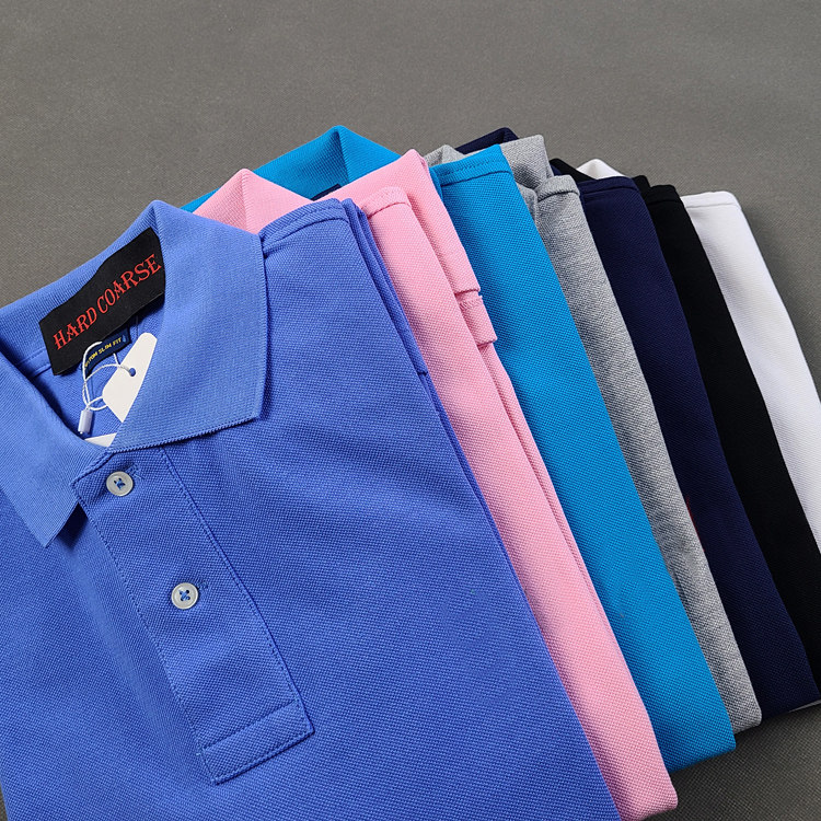 330405多色多码小整男  美单乐福 经典款slimfit修身两颗扣polo衫