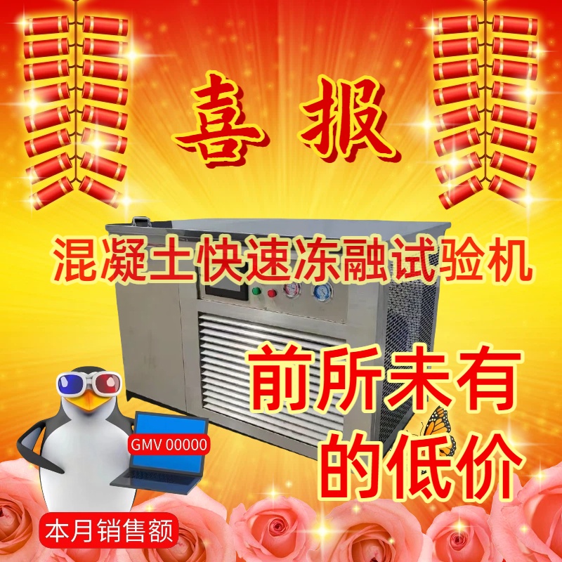 混凝土快速冻融试验机天津首科