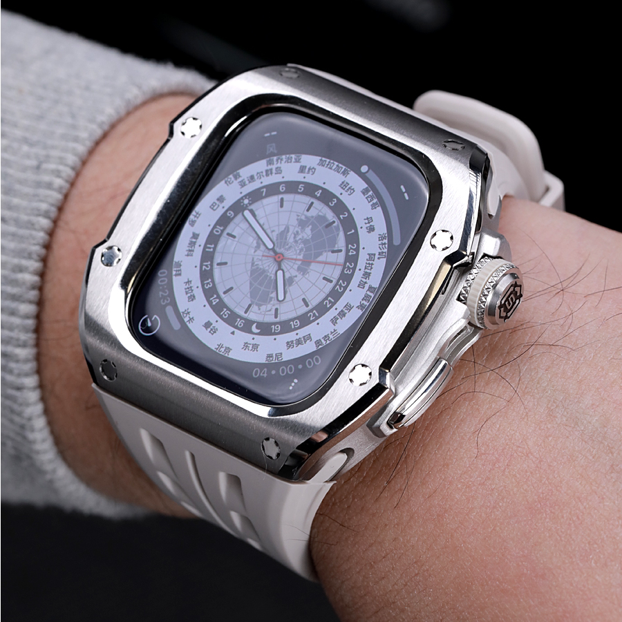 星图iwatch10/11不锈钢改装壳