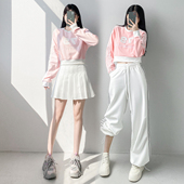 kpop女团跳啦啦操衣服街舞炸街新款 爵士舞服装 女套装 女生运动舞蹈