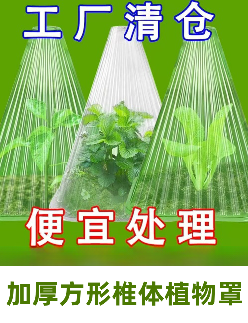 透明加厚育苗保护罩防鸟害防冻防虫防霜冻大棚免鸟伤害保暖塑料罩,农机/农具/农膜,育苗盘/营养钵,淘宝优惠券,粉丝福利购,淘宝优惠卷