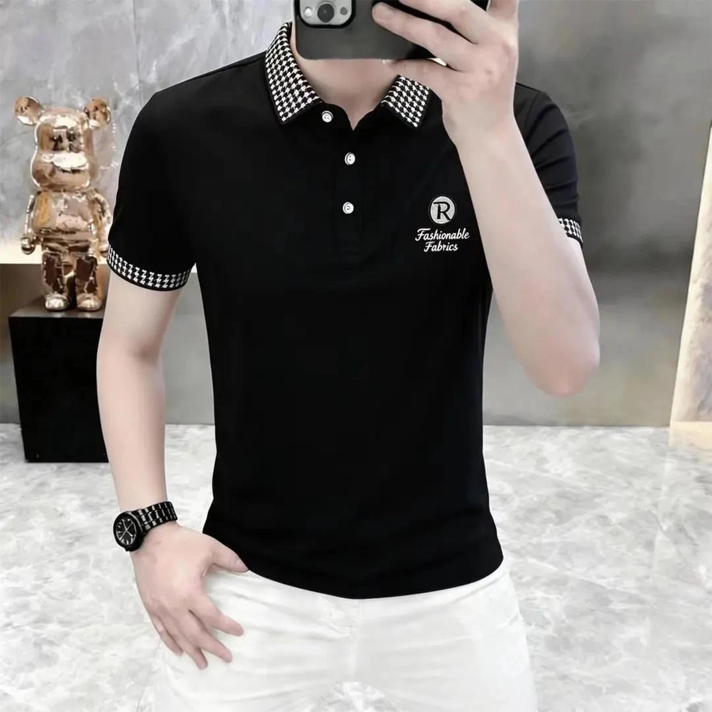 点击率男装2026夏季新款POLO衫翻领半袖商务休闲短袖男士T恤体恤