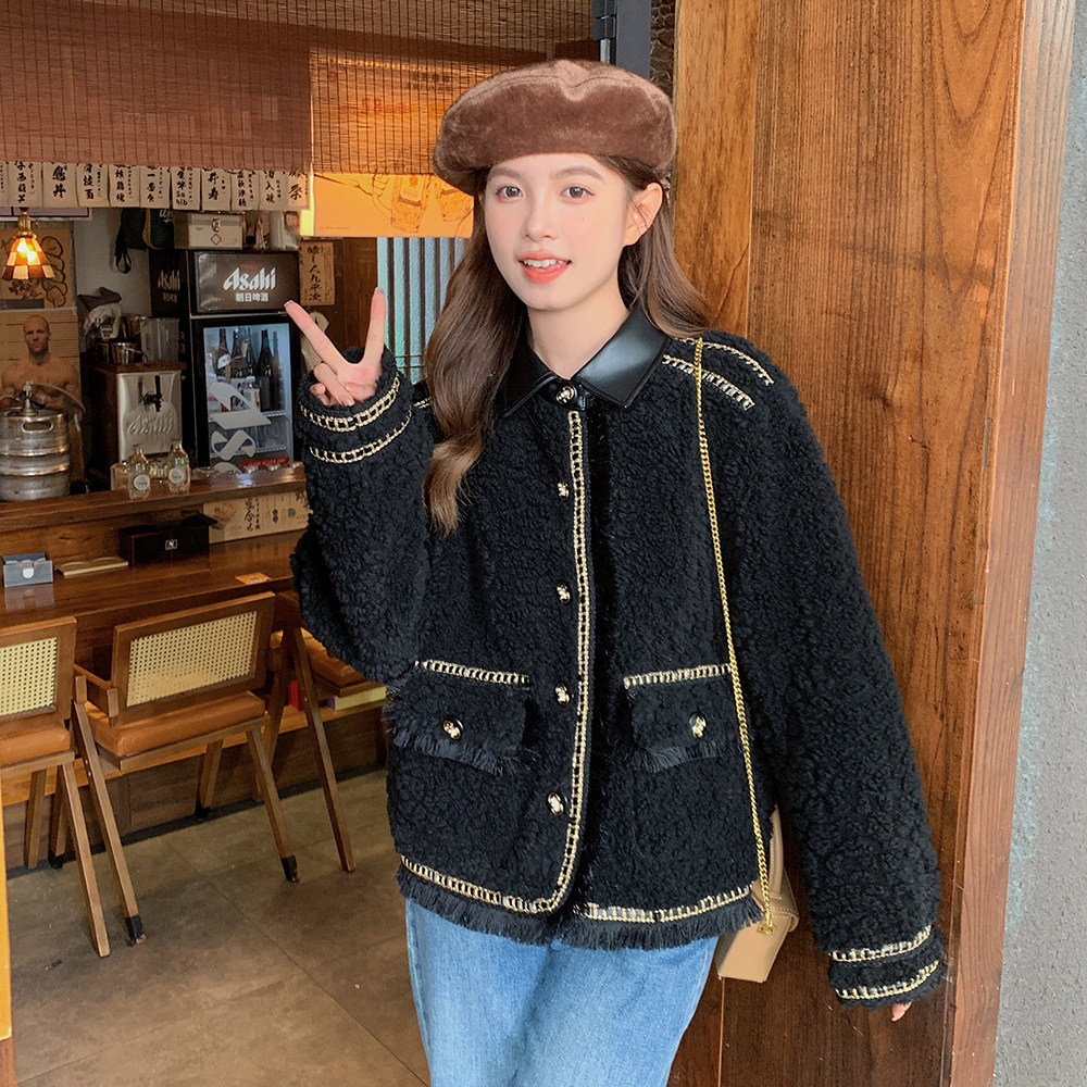 【大货】附买家秀主推2D033-Y088-P195-K288烫金内里加厚羊羔毛,女装棉衣/棉服,2D033