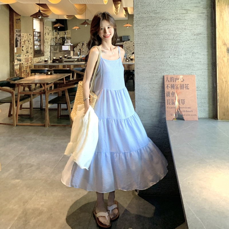 【现货】新品2D033-T518-P155-K228罩衫连衣裙两件套,女装套装/套裙,2D033