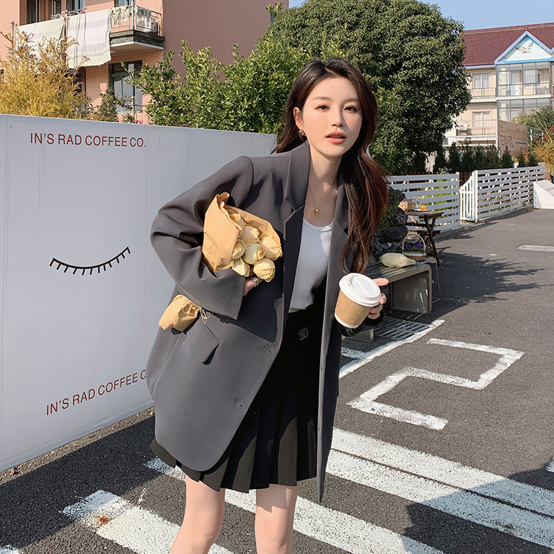 【大货】春装主推两色D033-X679-P120-K198与X673相似款,女装西装,2D033