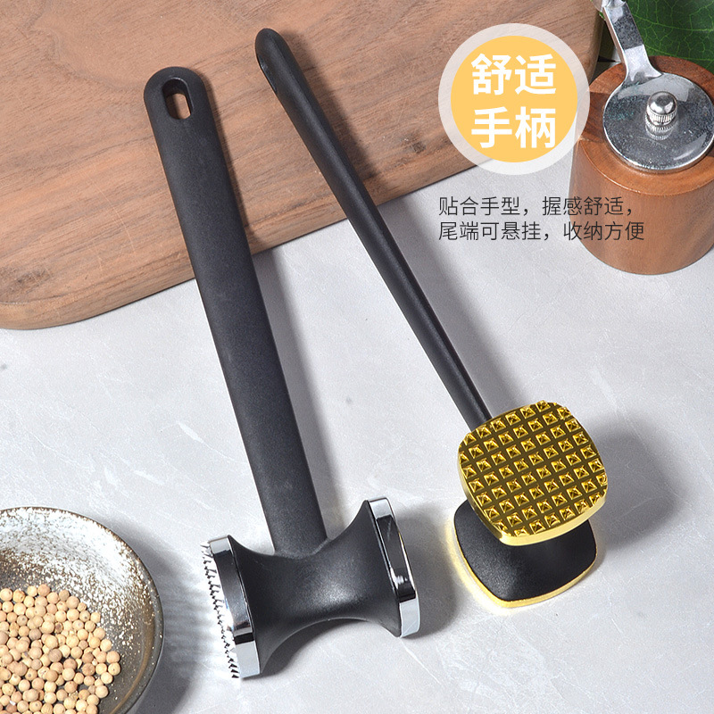 锤肉器敲肉锤子牛排锤炸鸡大猪排断筋器家用松肉针嫩肉双面砸肉锤