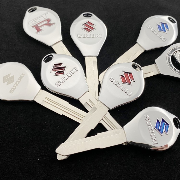 适用铃木雨燕 北斗星浪迪长安之星奥拓汽车纯金属机械钥匙无芯片