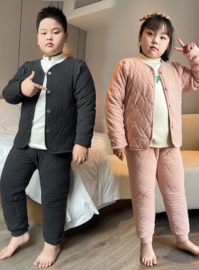 童装蚕丝棉保暖家居服