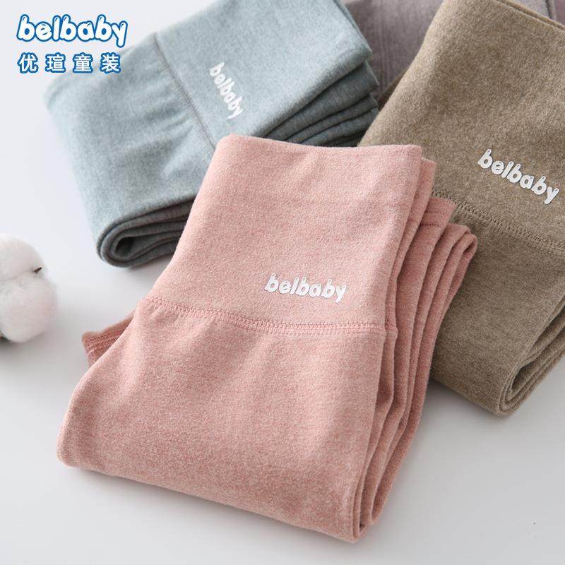 青少年保暖裤女大童加厚秋裤初中学生弹力裤加绒棉裤德绒线裤打底