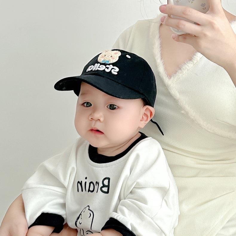 宝宝帽子春夏季薄款男女童休闲鸭舌帽韩版儿童秋款遮阳防晒棒球帽