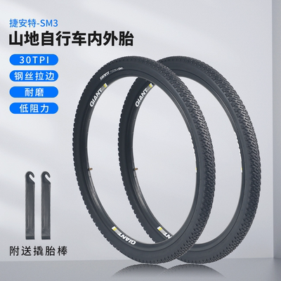 正品捷安特耐用防滑26X1.95外胎