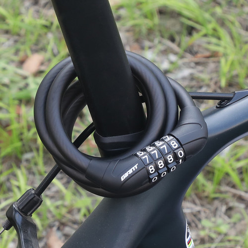 捷安特密码圈锁四位密码安全防盗