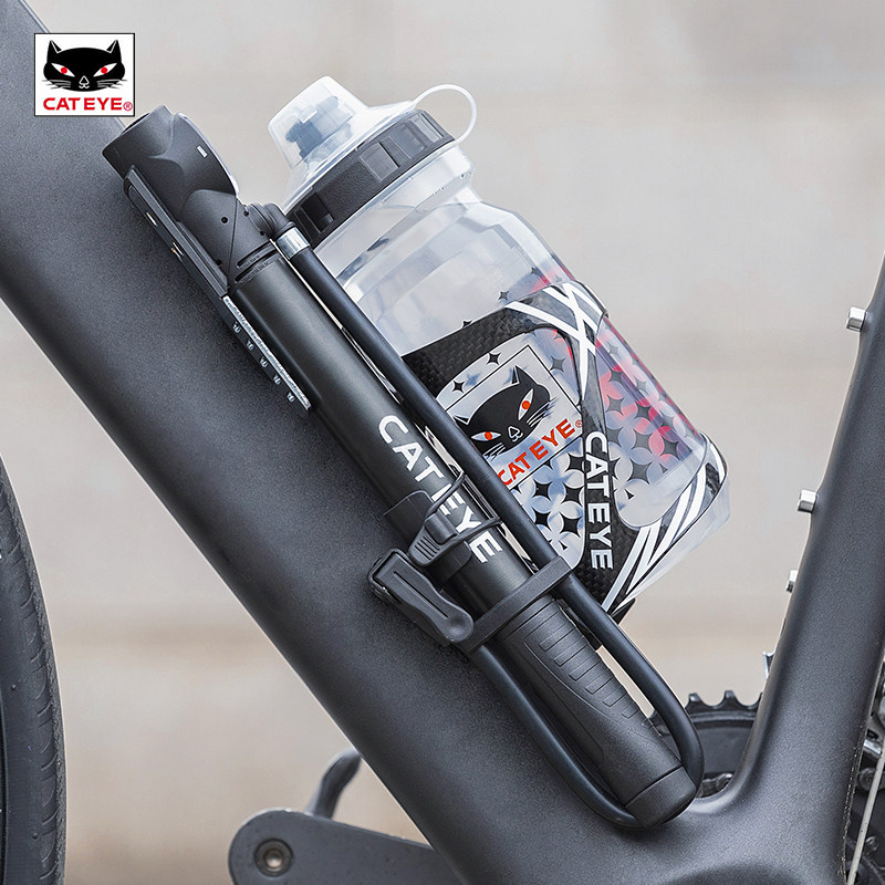 CATEYE猫眼便携打气筒山地自行车便携支架高压电动摩托车篮球配件
