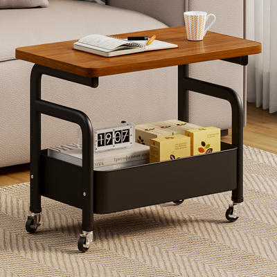 可移动茶几桌子沙发边几小推车