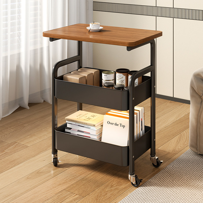置物架可移动沙发边几小推车收纳现代床头柜客厅茶几零食收纳架子,住宅家具,移动边几/推车,淘宝优惠券,粉丝福利购,淘宝优惠卷