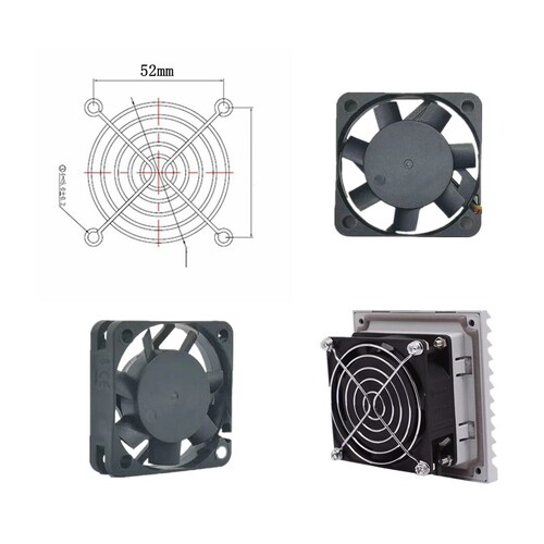 602512v24v机箱机柜散热风扇