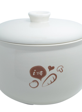 DDZ-A35G1/A35A1适用于小电熊电炖盅配件3.5升陶瓷内胆白瓷盖子