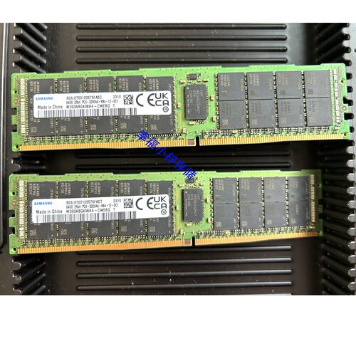 64G 2RX4 PC4-3200AA ECC REG服务器内存条 DDR4 64GB RDIMM