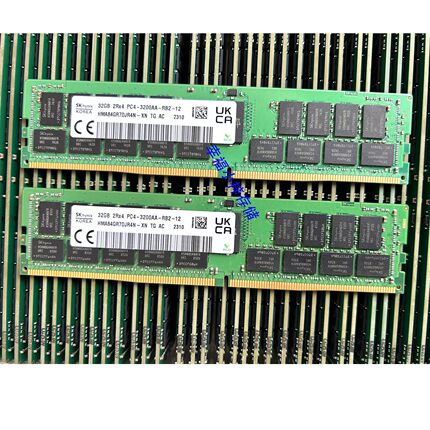 SK海力士32G 2RX4 PC4-3200AA-RB2-12 服务器内存DDR4 ECC REG