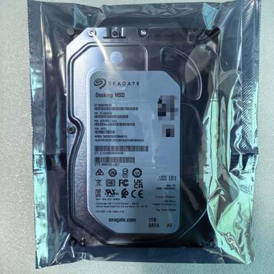 CMR垂直3.5寸7200ST1000DM014酷鱼1T台式机电脑主机硬盘监控