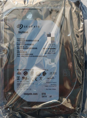原装ST6000VX001 6T海康6T监控安防录像台式机械硬盘 CMR垂直