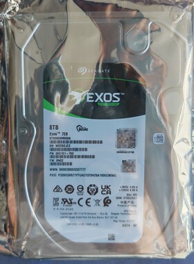 绿标ST8000NM000A/017B 8t银河企业级 8TB 垂直监控台式硬盘