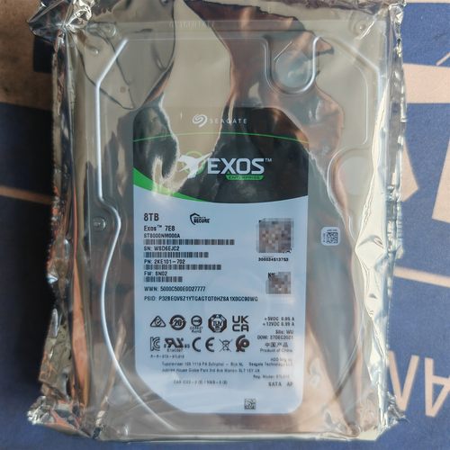 绿标ST8000NM000A/017B 8t银河企业级 8TB 垂直监控台式硬盘