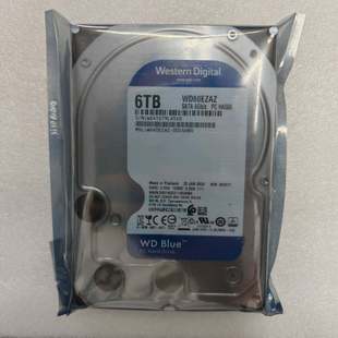 西数6t蓝盘 监控 录像机 台式 60EZAZ NAS存储 机硬盘 西数