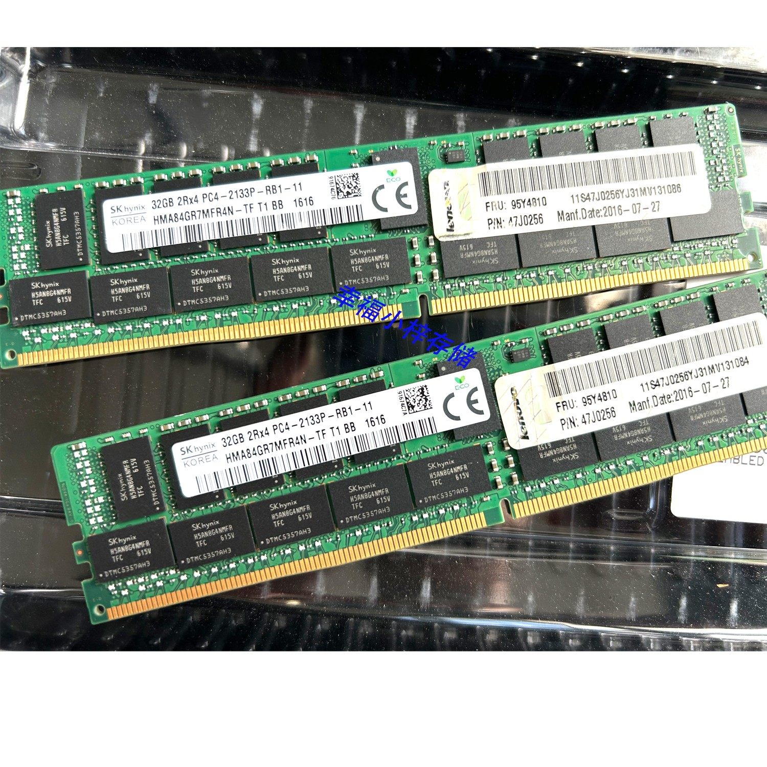 SK海力士32G 2RX4 DDR4 2133 REG 服务器内存 HMA84GR7AFR4N-TF