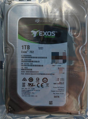 银河 ST1000NM0008 1T企业级硬盘 7200转 1TB银河SATA3 3.5寸