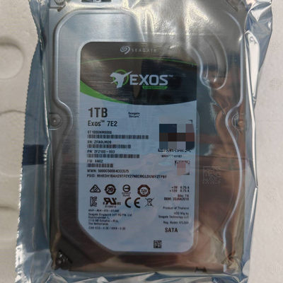 银河 ST1000NM0008 1T企业级硬盘 7200转 1TB银河SATA3 3.5寸