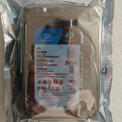 国行联保  ST6000VX009/001 酷鹰6TB监控台式机械办公硬盘6tb