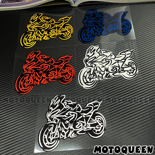 适用宝马R1250GS贴花摩托车机车身油箱边箱装饰个性反光贴纸拉花