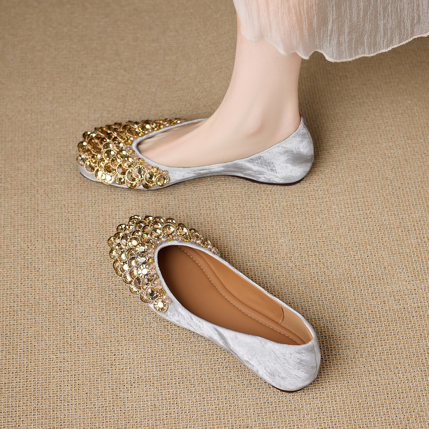 巨好看绝美国风平底鞋子女2026早春新款法式浅口配裙单鞋女不累脚,女鞋,浅口单鞋,淘宝优惠券,粉丝福利购,淘宝优惠卷