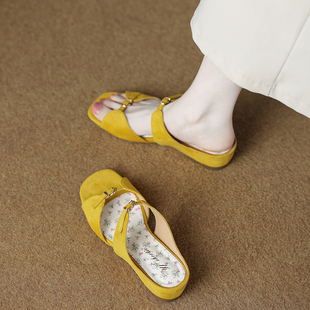 巨好看增高拖鞋女夏外穿2026新款绝美不累脚女士凉拖鞋爆款一字拖