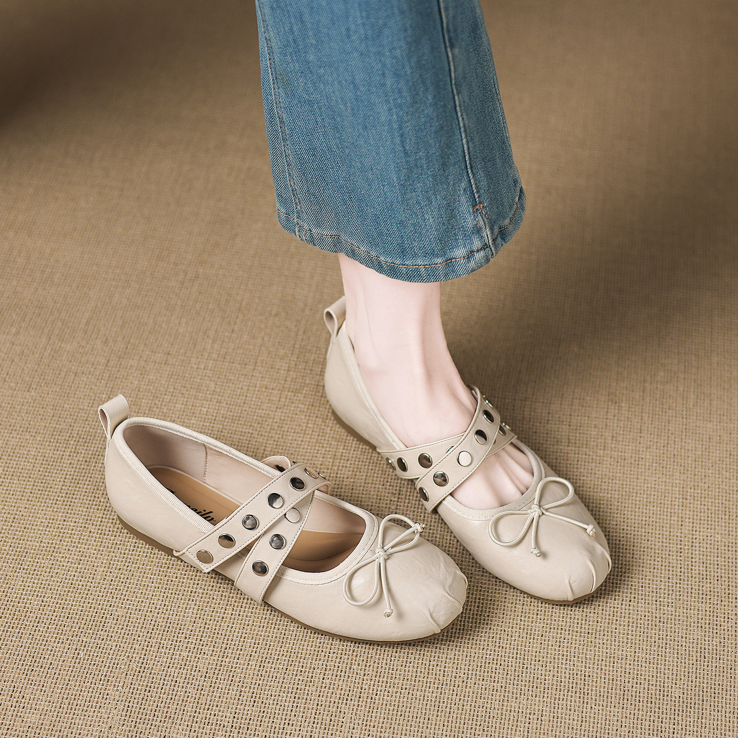 玛丽珍绝美单鞋女不累脚平底鞋2026春夏新季款软底芭蕾舞鞋配裙子