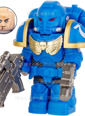 星际战士40K仲裁者PSM第三方拼装积木人仔玩具MY601-605