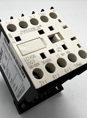 LC1K0610 小型交流接触器CJX2-K0610 接触器 6A 3P+NO 质量稳定